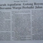 Aquafarm Nusantara, Danau Toba, Harian Analisa