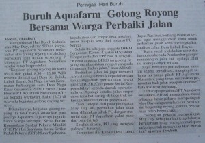 Aquafarm Nusantara, Harian Analisa